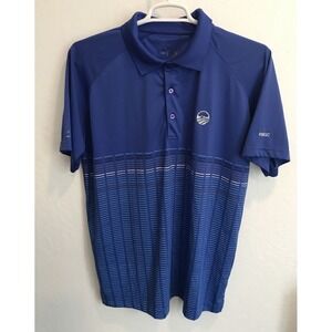 Page & Tuttle Shirt Mens Size M Blue Polo Cool Swing Golf OakTree Country Club